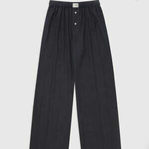 Comme Si La Boxer Alta, Cotton Flannel, Dark Grey